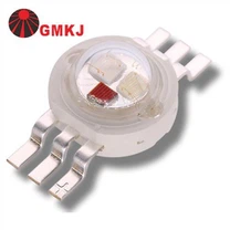 3W RGB LED رقاقة 3in1 6 دبابيس